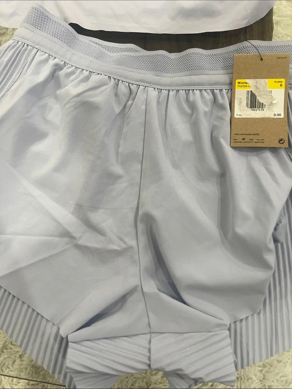 Nike Purple Split-Hem Athletic Shorts and cropped top ! Set